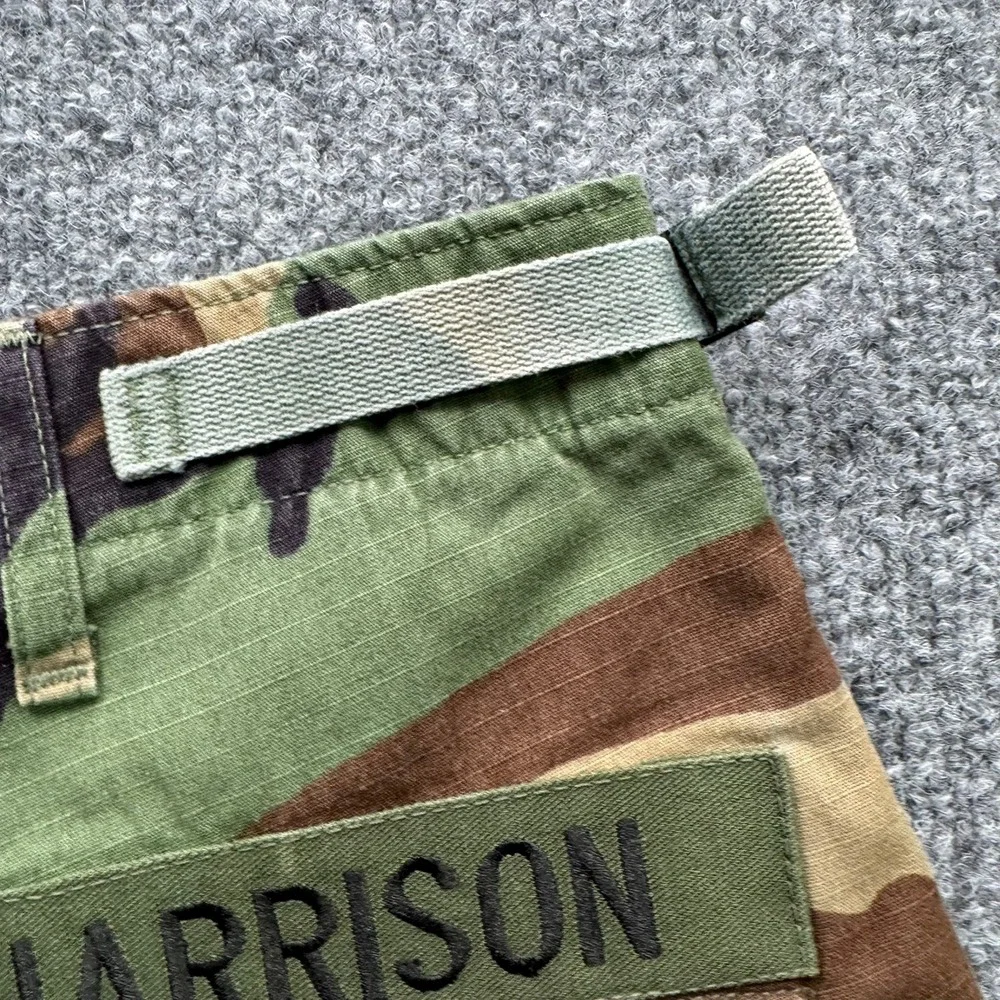 US Army Combat Trousers Men's Medium Regular Woodland Camo Cargo BDU Pants